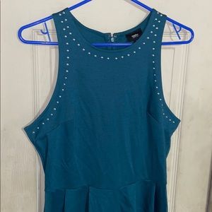 Green/blue cocktail dress, great condition